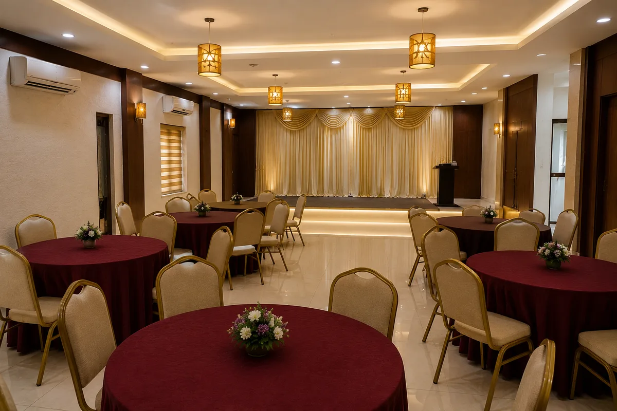 Multipurpose hall and clubhouse at Anuraag Amogh, Varthur